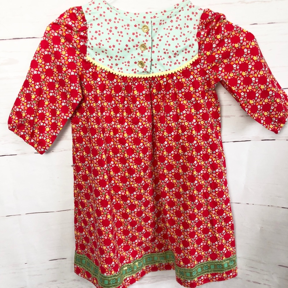 Matilda Jane Jane VHTF Plat Templeton Dress